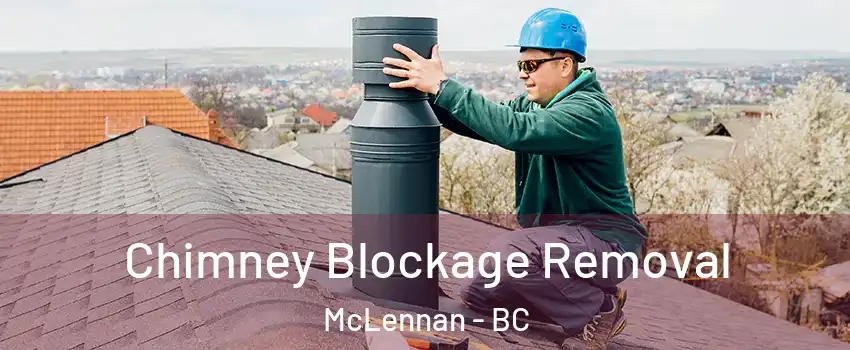  Chimney Blockage Removal McLennan - BC