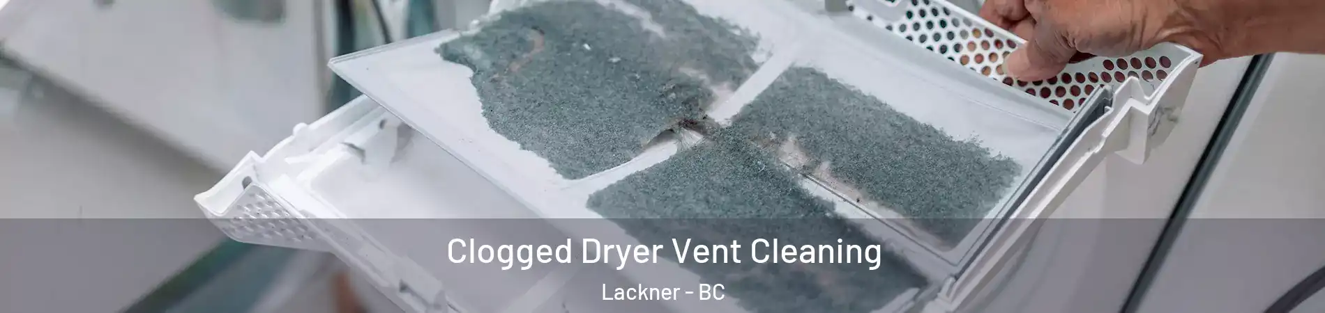  Clogged Dryer Vent Cleaning Lackner - BC