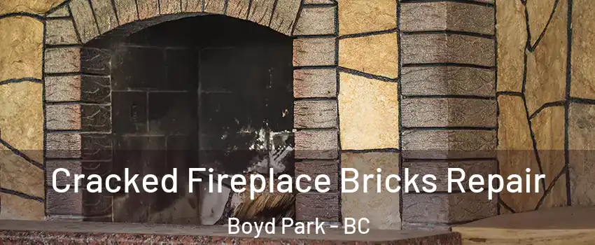  Cracked Fireplace Bricks Repair Boyd Park - BC