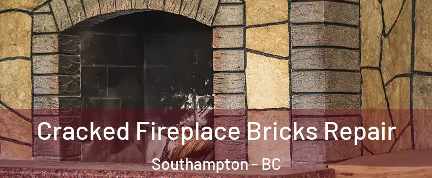  Cracked Fireplace Bricks Repair Southampton - BC