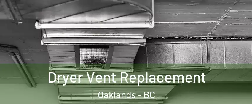 Dryer Vent Replacement Oaklands - BC