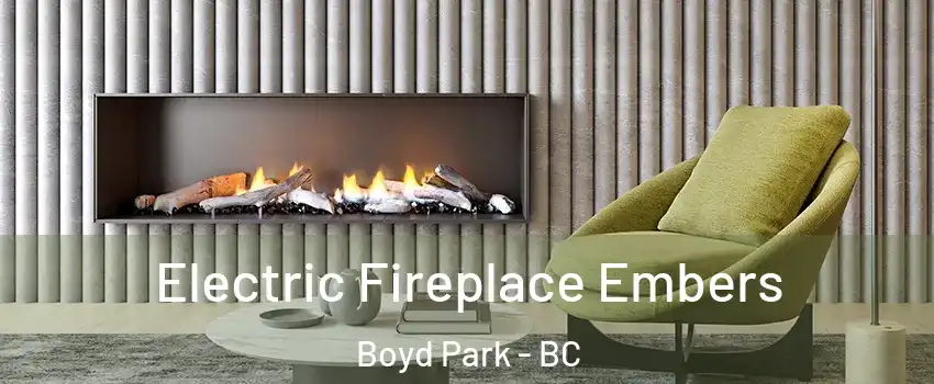  Electric Fireplace Embers Boyd Park - BC