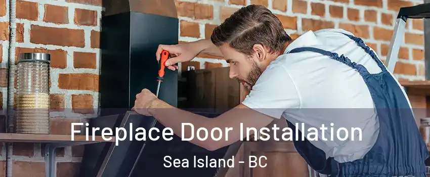  Fireplace Door Installation Sea Island - BC