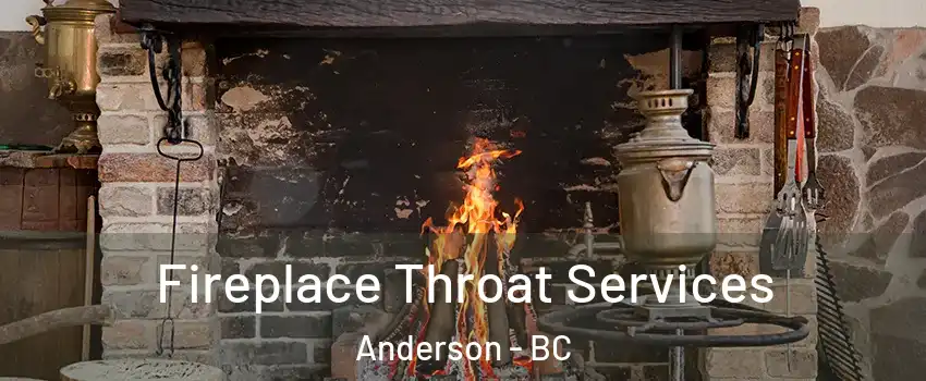  Fireplace Throat Services Anderson - BC