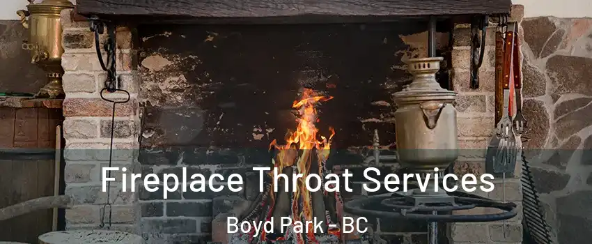  Fireplace Throat Services Boyd Park - BC