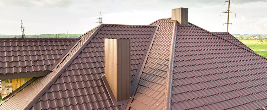 Residential Chimney Flashing Restoration in Richmond, BC