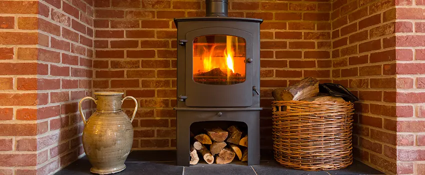 Metal Firebox Installation For Fireplace in Richmond, British Columbia