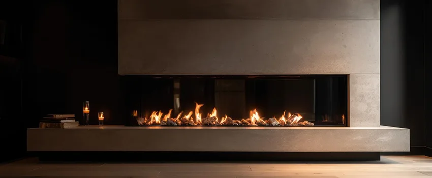 Gas Fireplace Ember Bed Design Services in Richmond, British Columbia