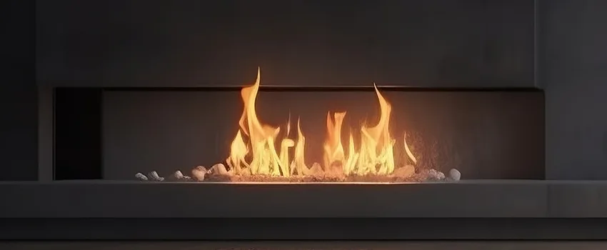B-Vent Gas Fireplace Installation in Richmond, BC