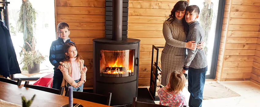 Morso Cast Iron Fireplace Insert Installation in Ironwood, British Columbia