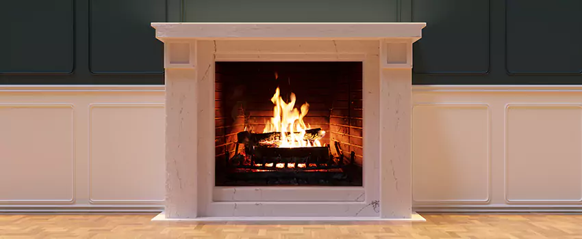 Open Flame Wood-Burning Fireplace Installation Services in Richmond, British Columbia