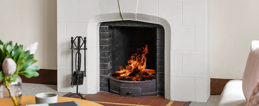 Classic Open Fireplace Design Services in Richmond, British Columbia
