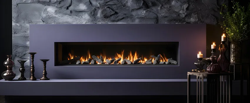 Ember Bed for Ventless Gas Fireplace in Richmond, BC