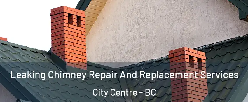  Leaking Chimney Repair And Replacement Services City Centre - BC