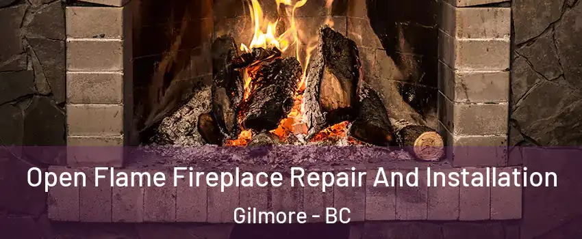  Open Flame Fireplace Repair And Installation Gilmore - BC