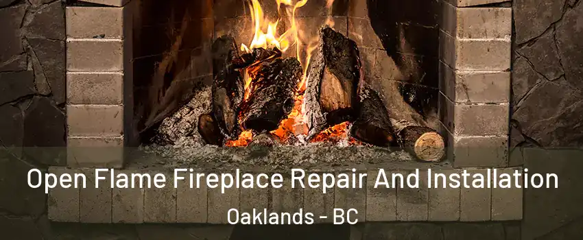  Open Flame Fireplace Repair And Installation Oaklands - BC