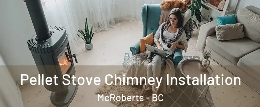  Pellet Stove Chimney Installation McRoberts - BC