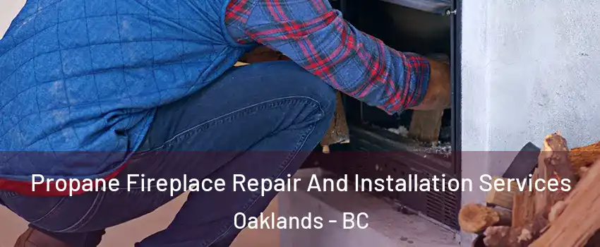  Propane Fireplace Repair And Installation Services Oaklands - BC